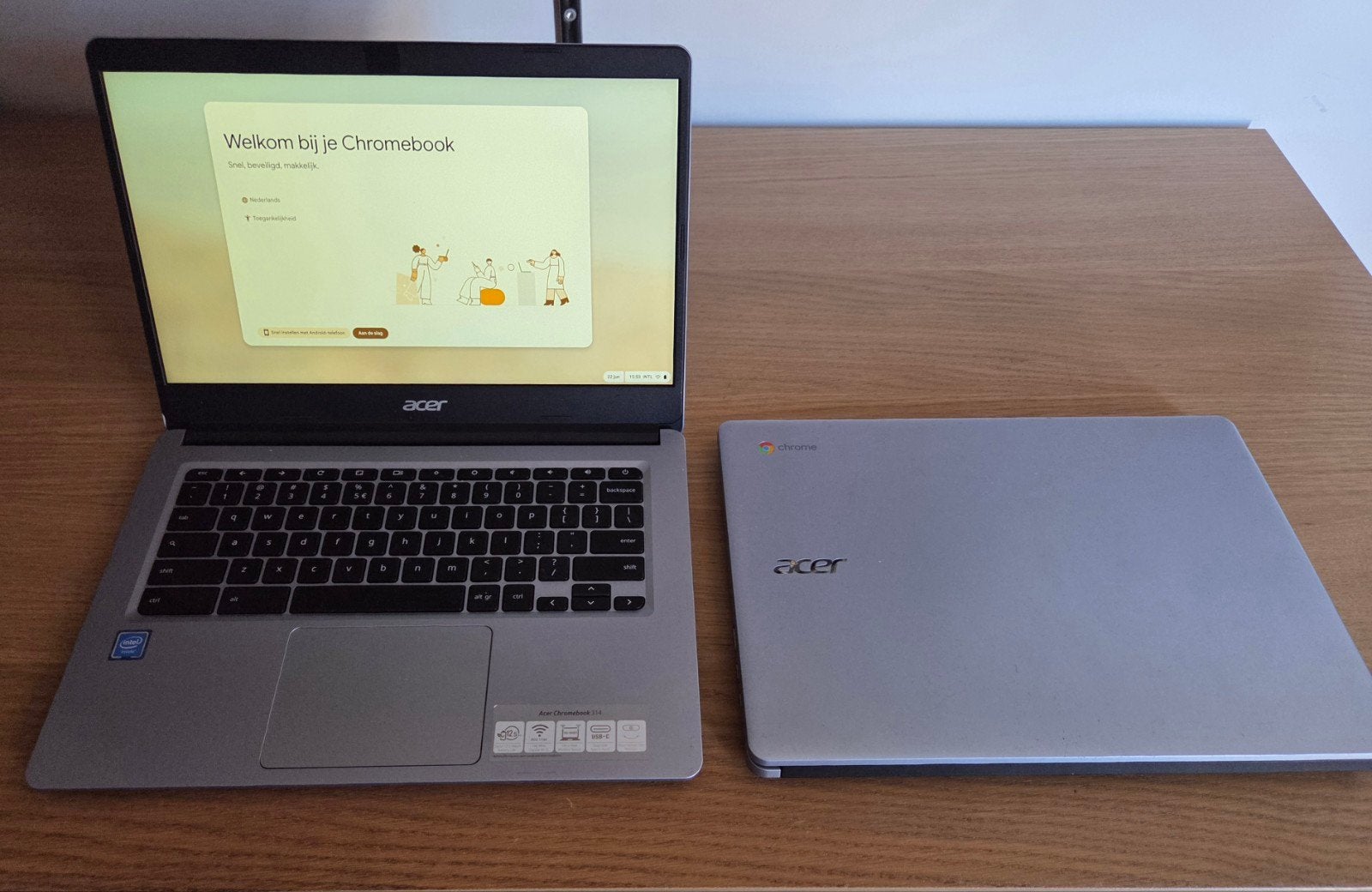 Acer Chromebook CB 314 14 inch, Computers en Software, Chromebooks, Ophalen, 14 inch, Acer Chromebook, 4 GB of minder