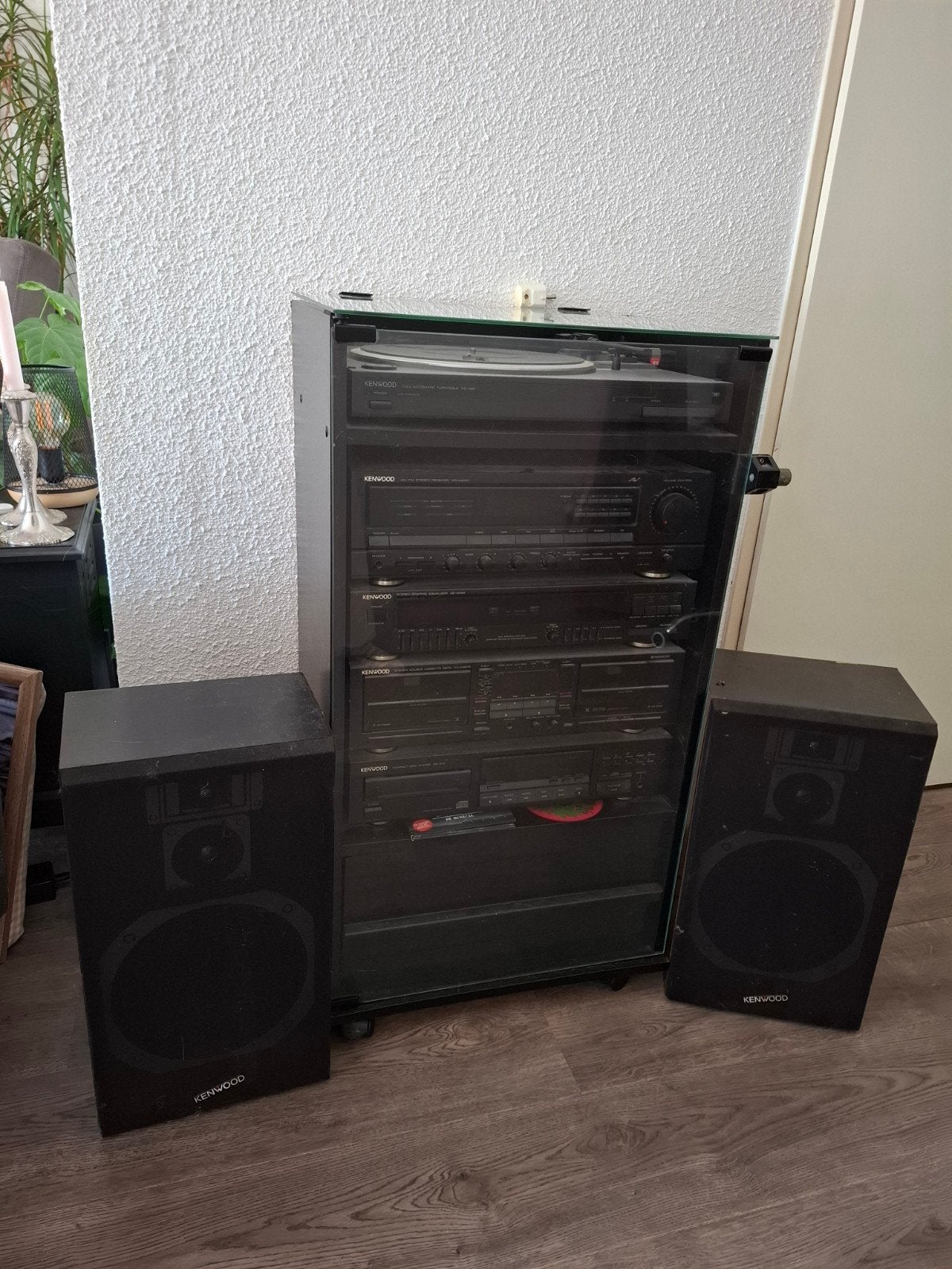 Kenwood Stereo set, Ophalen
