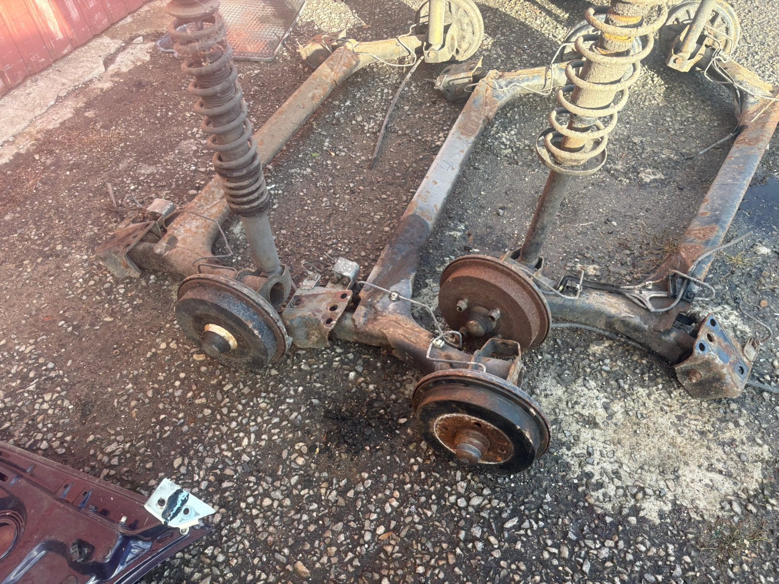 Golf 2,3 achteras met trommel of schijf, Ophalen, Gebruikt, Volkswagen