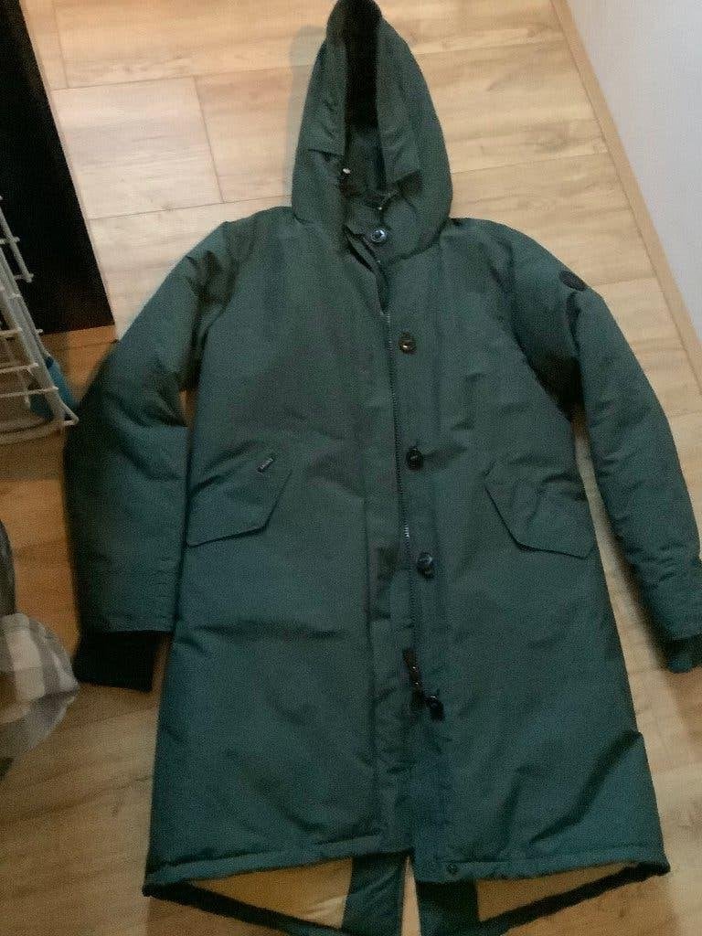 Airforce winterjas fishtail Dames ( heerlijk warm), Ophalen of Verzenden, Zo goed als nieuw, Maat 46/48 (XL) of groter, Groen