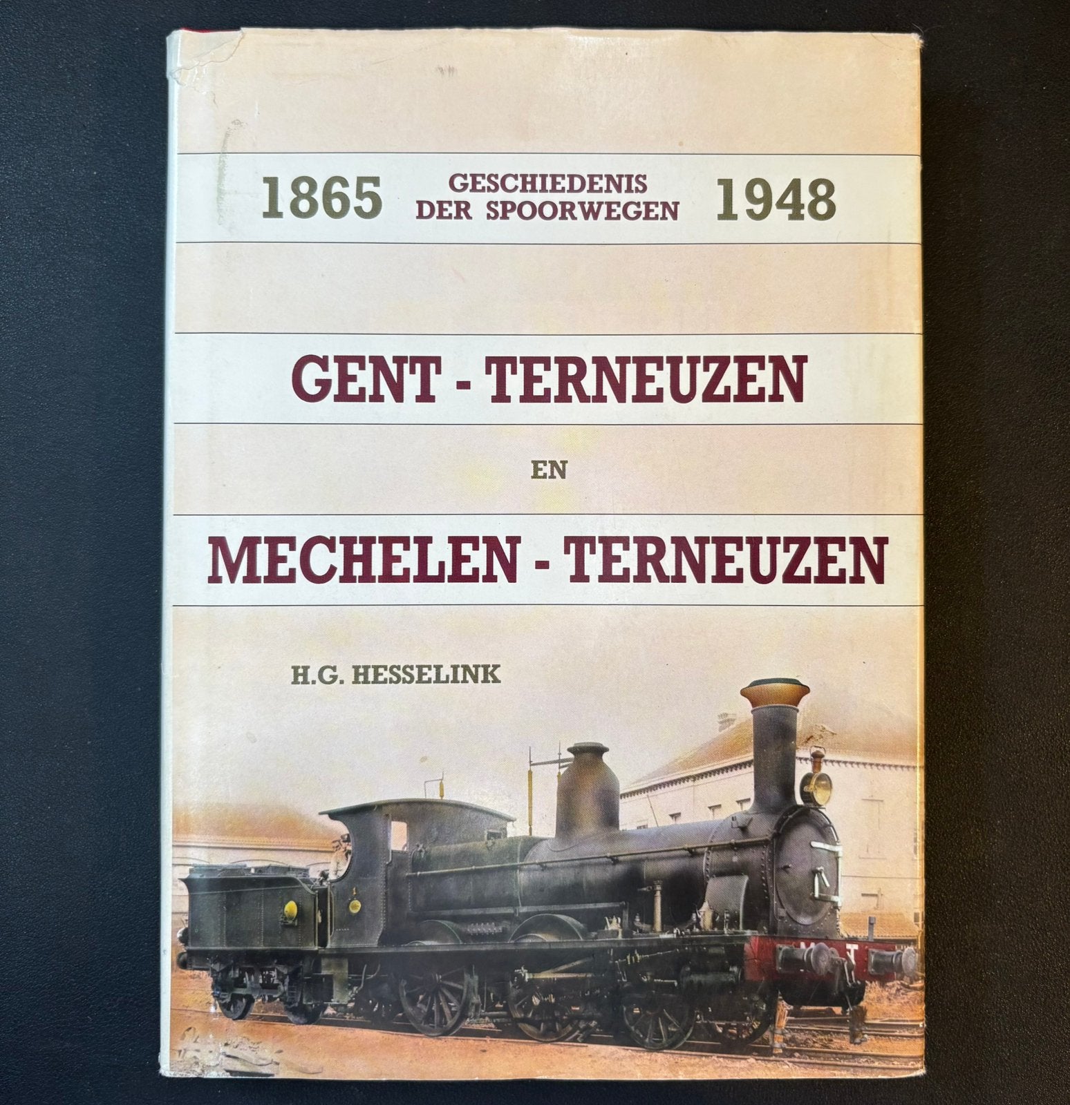 Geschiedenis der spoorwegen Gent-Terneuzen (1982), Ophalen of Verzenden, Zo goed als nieuw, Trein, Boek of Tijdschrift