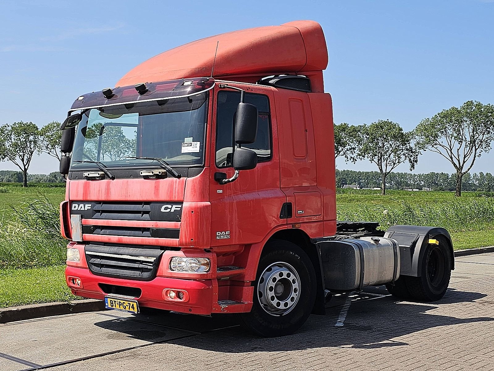 DAF CF 75.310, Auto's, Automaat, Euro 5, Stoelverwarming, Origineel Nederlands