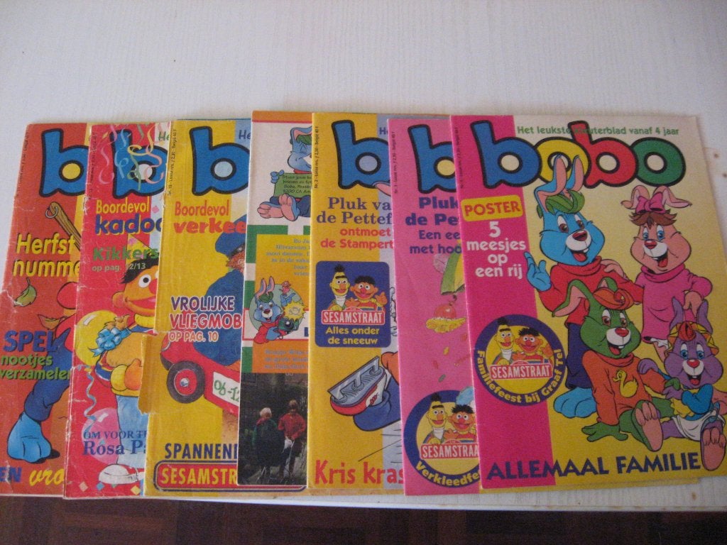 Vintage Bobo Tijdschriften Collectie  (20 stuks), Ophalen of Verzenden, 1980 tot heden, Nederland, Tijdschrift
