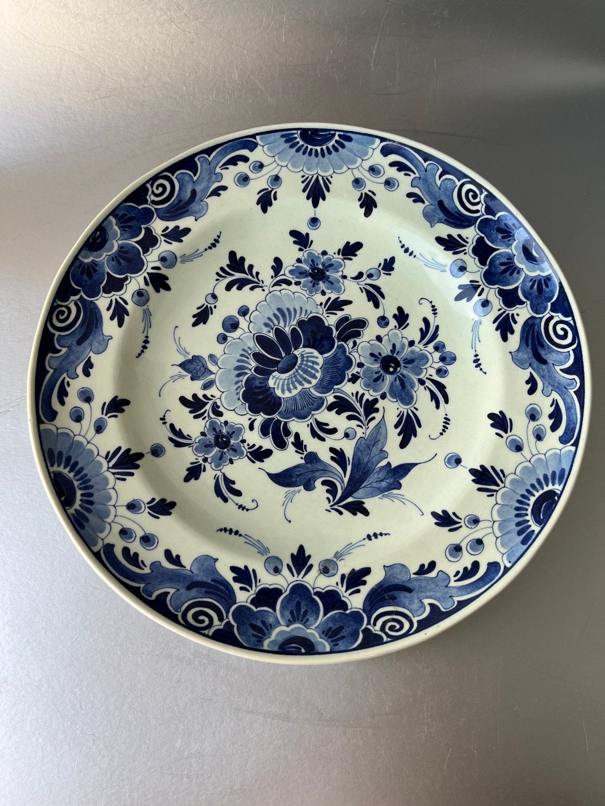 Regina Gouda Delfts Blauw Wandbord - 26.5 cm, Ophalen of Verzenden