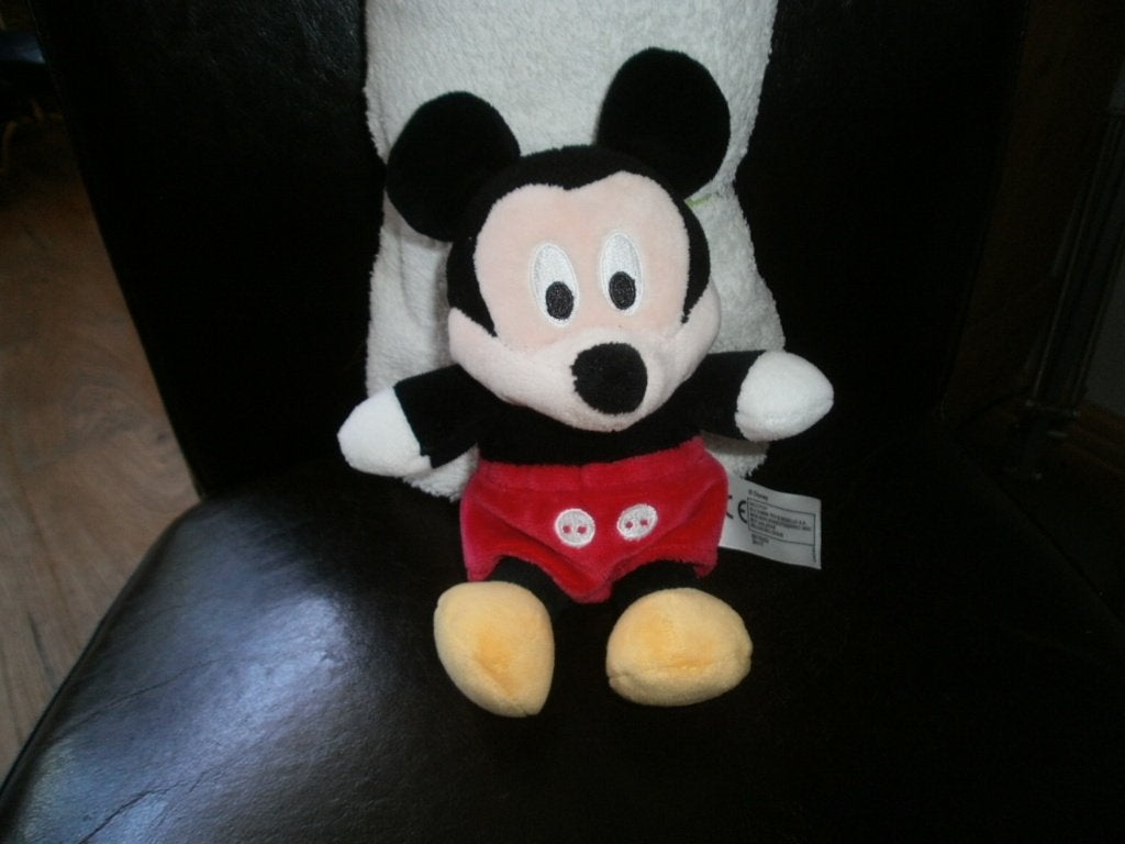 Nicotoy Disney Simba toys Mickey Maus muis 22 cm velours, Kinderen en Baby's, Muis, Disney, Nieuw, Ophalen of Verzenden