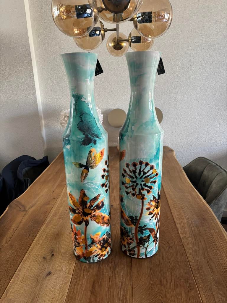 Nieuwe TS collection vazen Polly 90 cm, Huis en Inrichting, Woonaccessoires | Vazen, Ophalen, Nieuw, Overige kleuren, Overige materialen