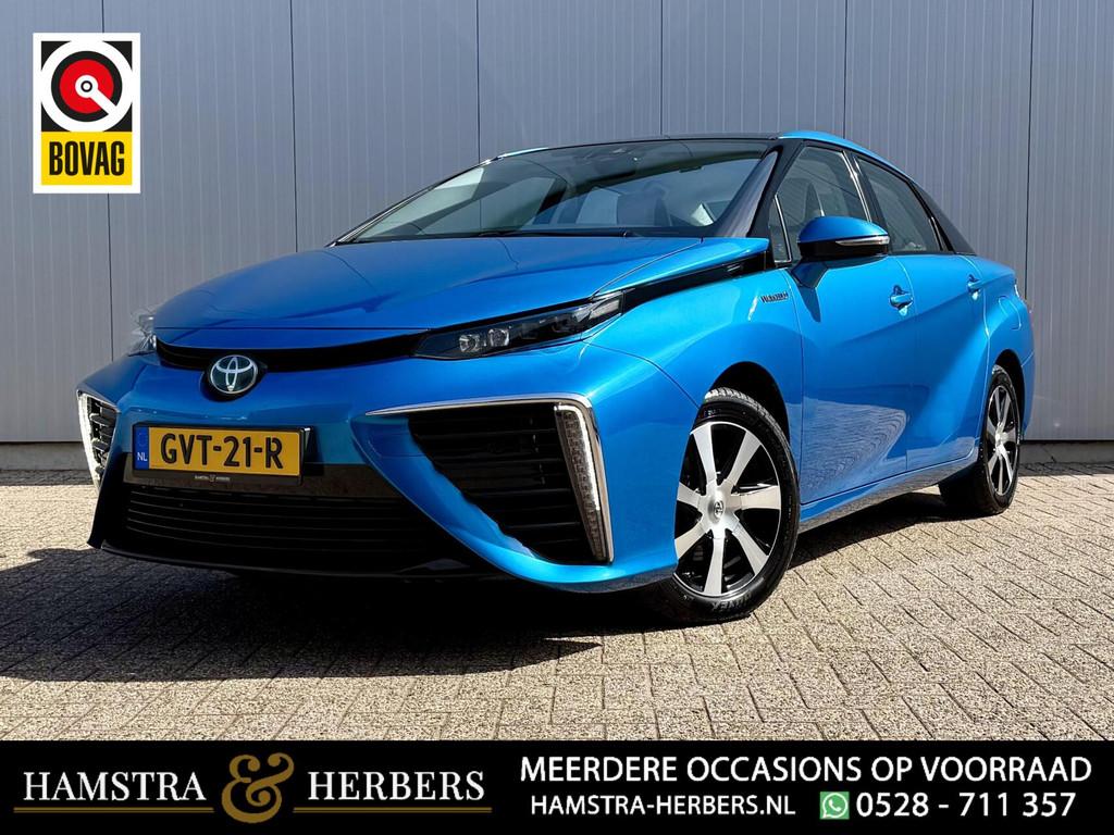 Toyota Mirai FCV Executive blauw, waterstof!, Auto's, Gebruikt, Mirai, Waterstof, Leder