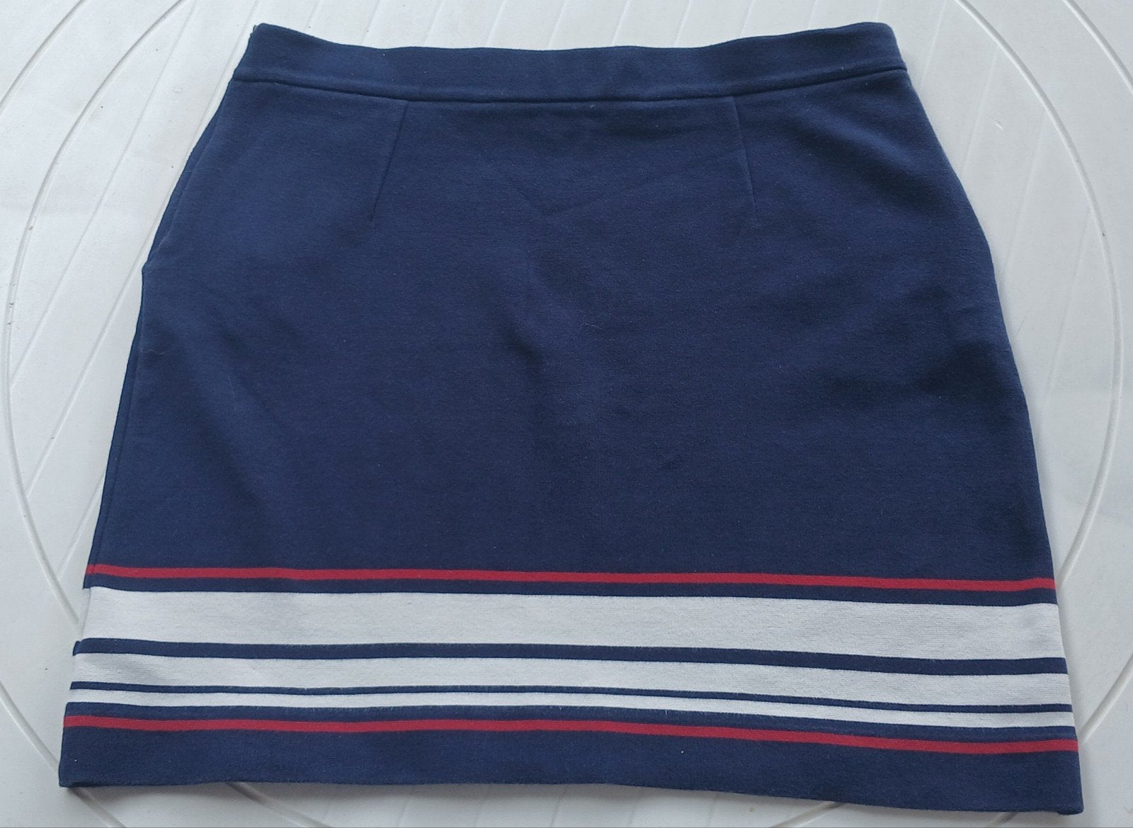Tommy Hilfiger Nautical Striped Cotton Skirt – XL, Kleding | Dames, Blauw, Maat 46/48 (XL) of groter, Ophalen of Verzenden, Zo goed als nieuw