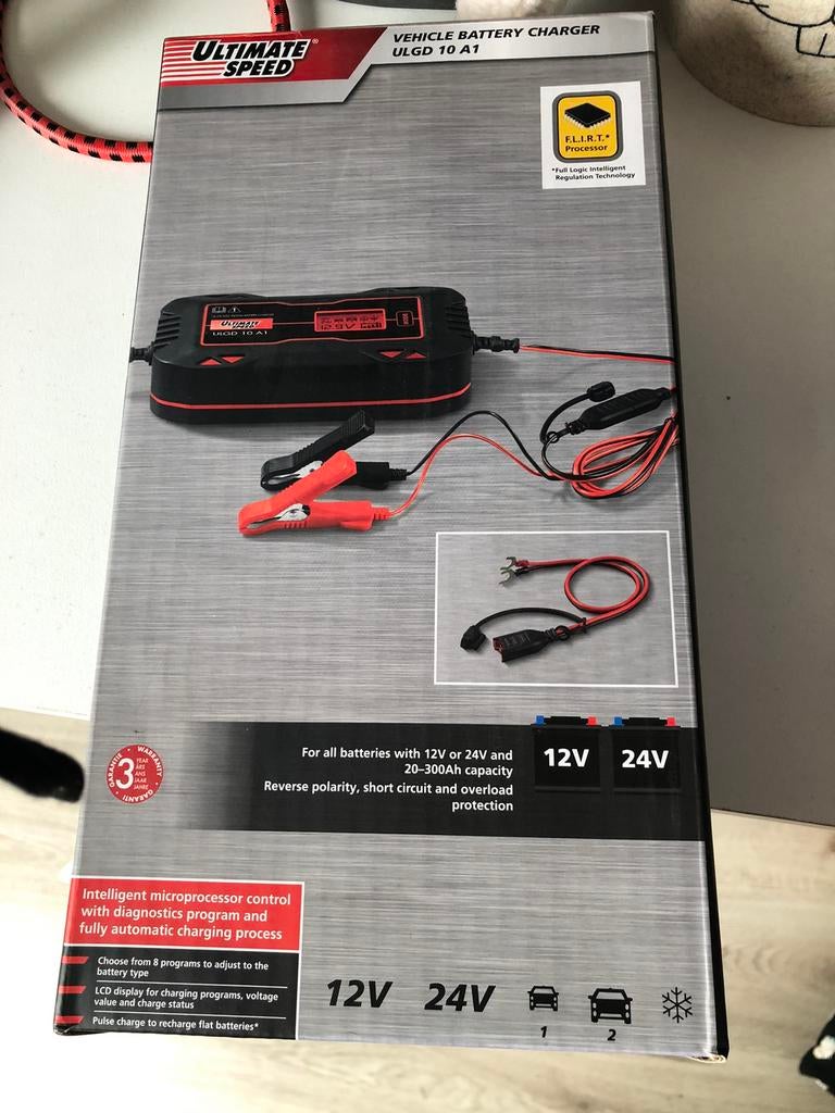 Ultimate speed acculader ulgd 10 A1, Auto-onderdelen, Accu's en Toebehoren, Ophalen of Verzenden, Nieuw