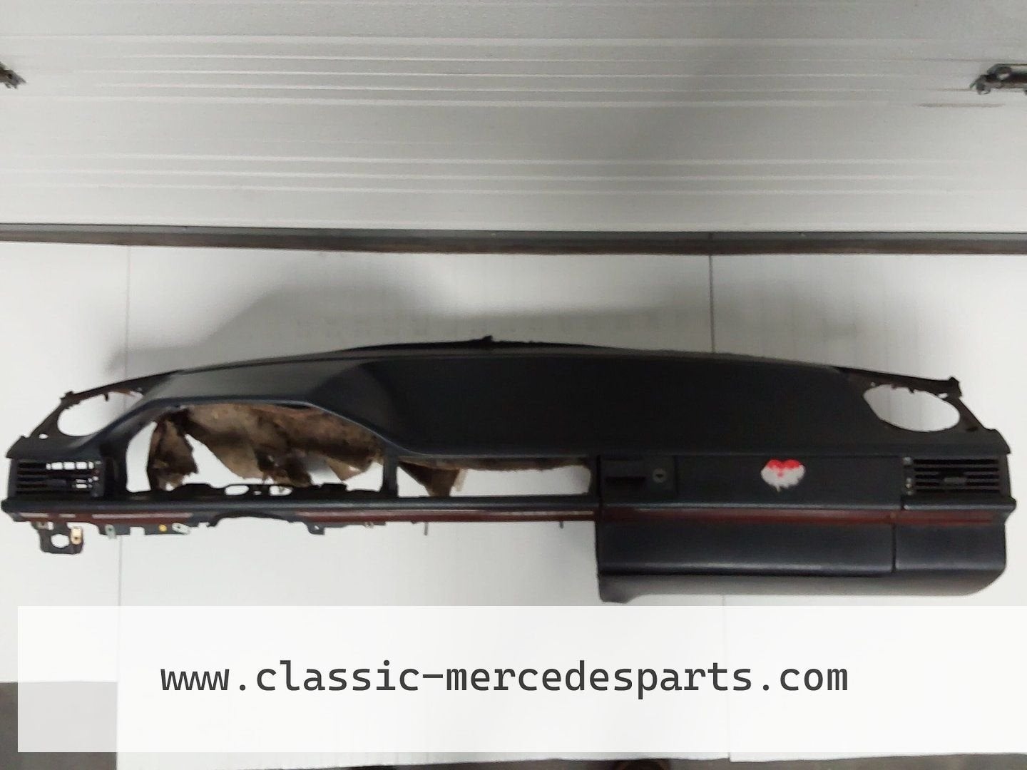 Dashboard Mercedes W124 Zwart, Ophalen, Gebruikt, -, -