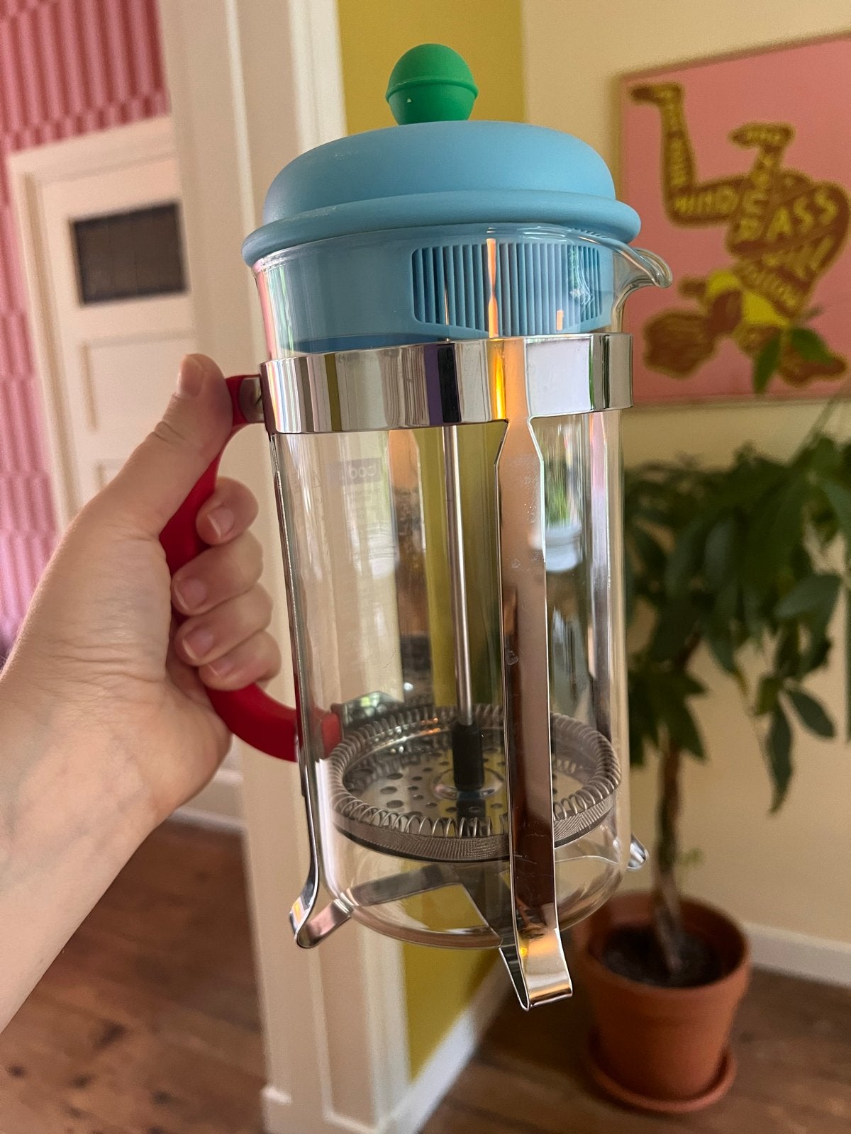 Bodum French Press Koffiezetapparaat - Zo goed als nieuw, Koffiemachine, Gemalen koffie, Ophalen of Verzenden, Zo goed als nieuw