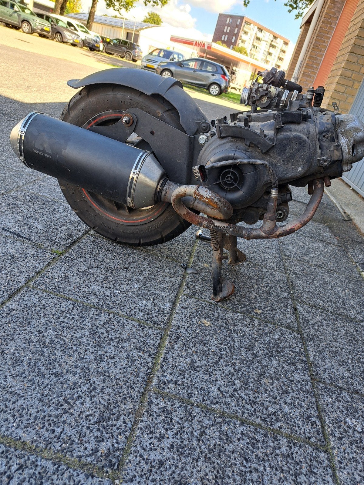 Piaggio Zip 4-takt injectie motorblok, Ophalen of Verzenden, Gebruikt, Blok, Piaggio
