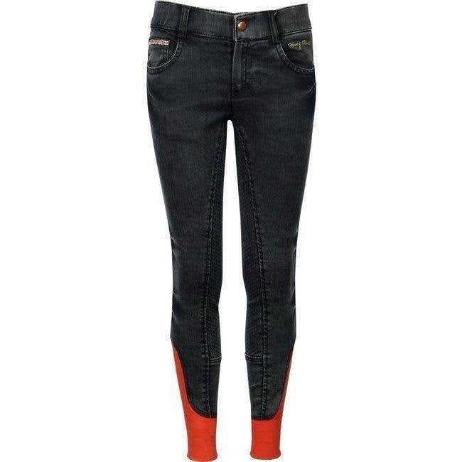Harry’s horse rijbroek LouLou Lyon Denim full grip grijs, Ophalen, Kinderen, Dressuur, Nieuw