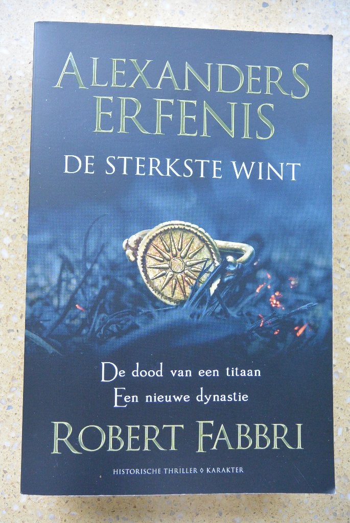 Alexanders erfenis De sterkste wint Robert Fabbri Thriller, Boeken, Gelezen, Europa overig, Ophalen of Verzenden, Robert Fabbri