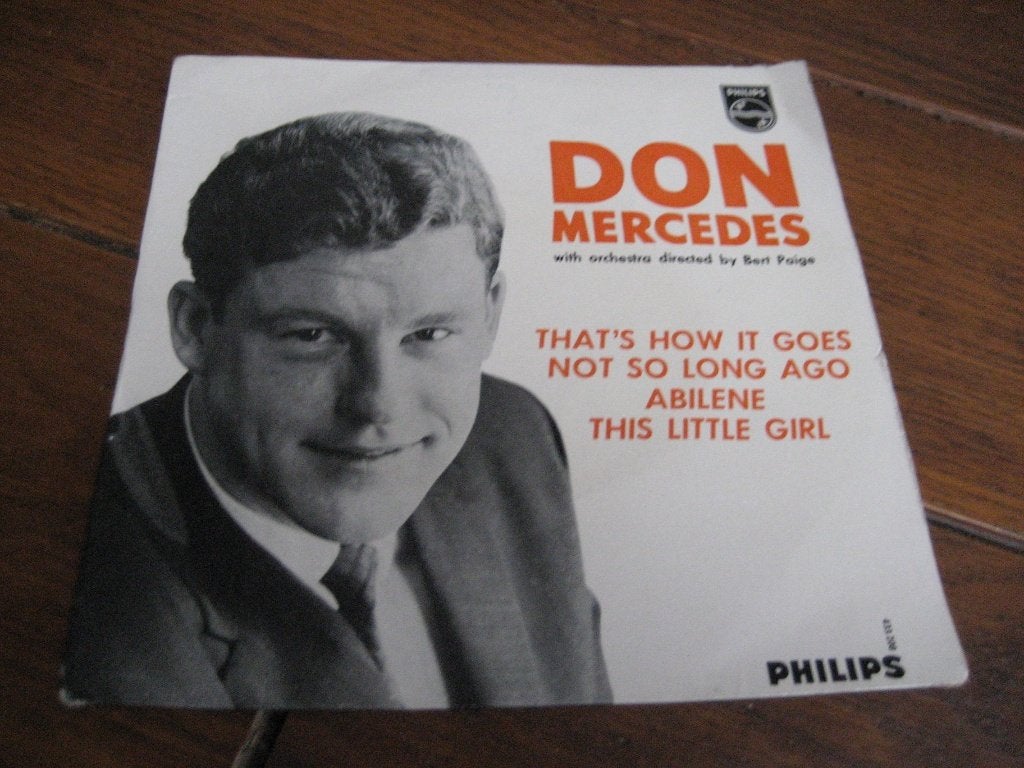 Don mercedes ep, 7 inch, Ophalen of Verzenden, Zo goed als nieuw, EP