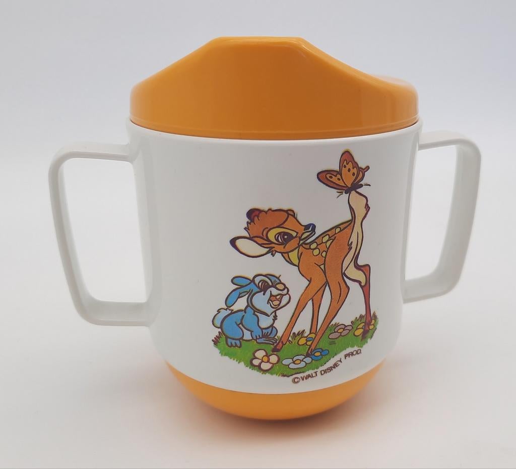 Vintage Bambi Tuimelbeker Valon, Ophalen of Verzenden, Bambi of Dumbo, Zo goed als nieuw, Servies