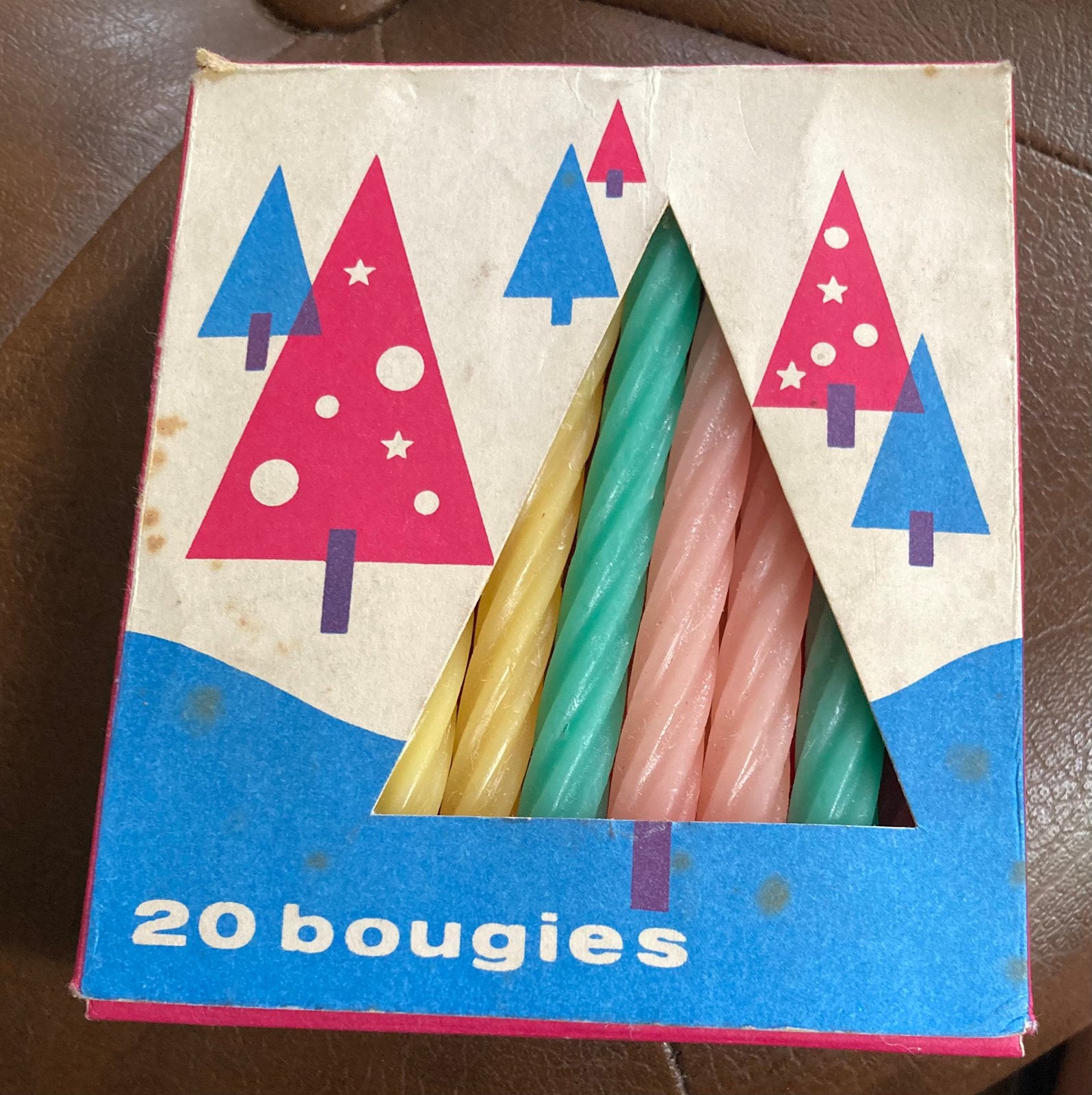 Vintage kaarsjes, Diversen, Ophalen of Verzenden, Zo goed als nieuw