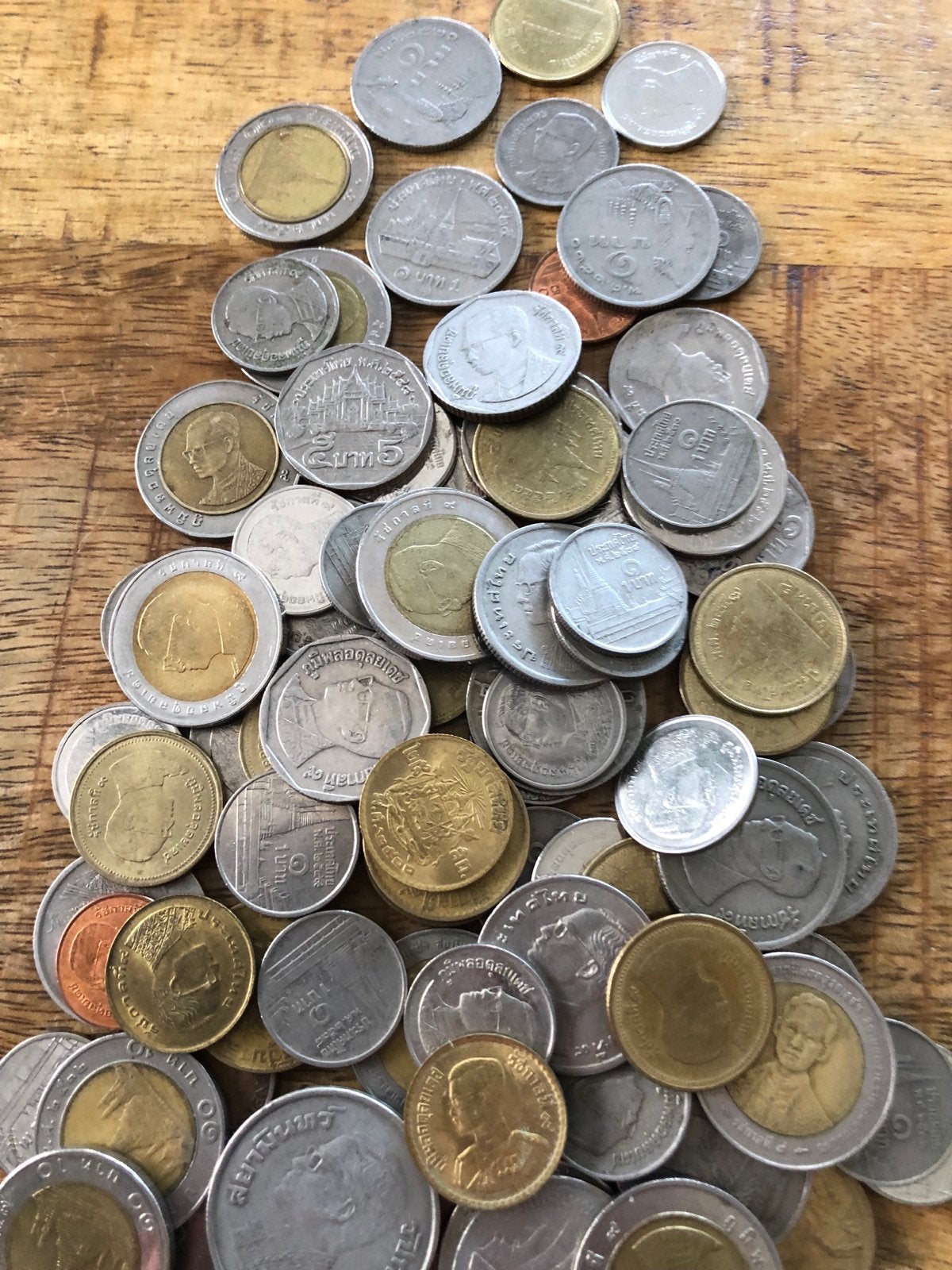 Collectie Thaise Baht munten, Ophalen of Verzenden, Zuidoost-Azië, Setje