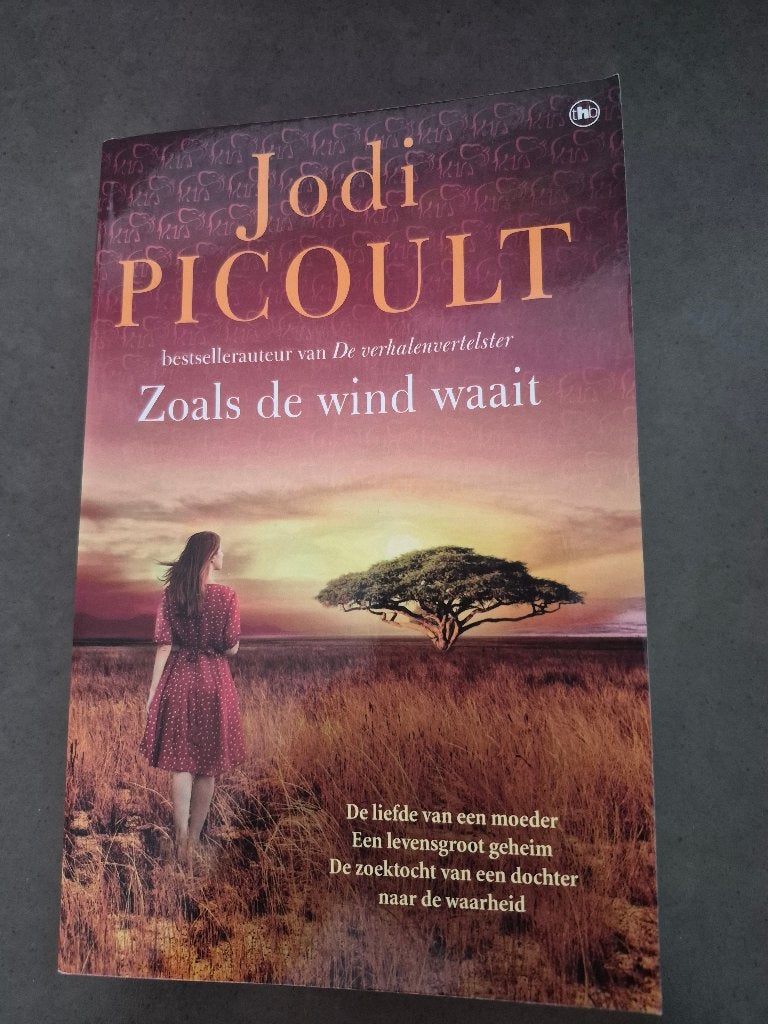 Jodi Picoult - Zoals de wind waait, Jodi Picoult, Ophalen of Verzenden, Zo goed als nieuw, Nederland