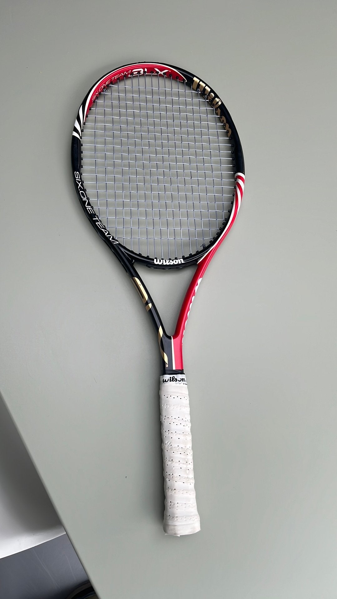 Wilson Six One Team, Ophalen, Zo goed als nieuw, Racket, Wilson