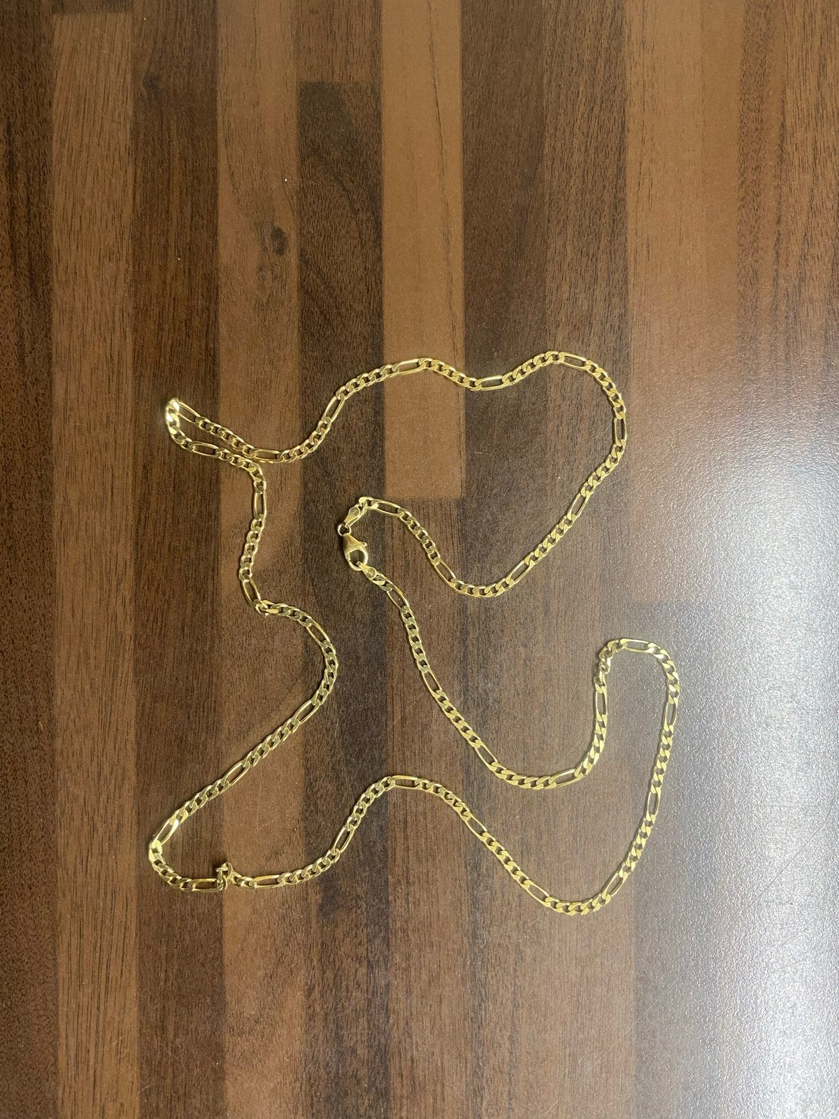 Zilver goudvergulde ketting, Ophalen of Verzenden, Zo goed als nieuw, Goud, Zilver