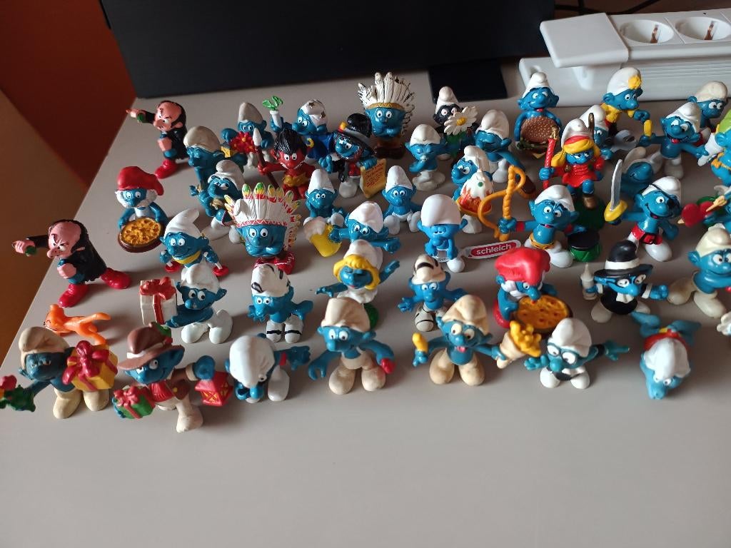 Grote partij Smurfen en andere speelgoedfiguren, Verzamelen, Ophalen of Verzenden, Zo goed als nieuw