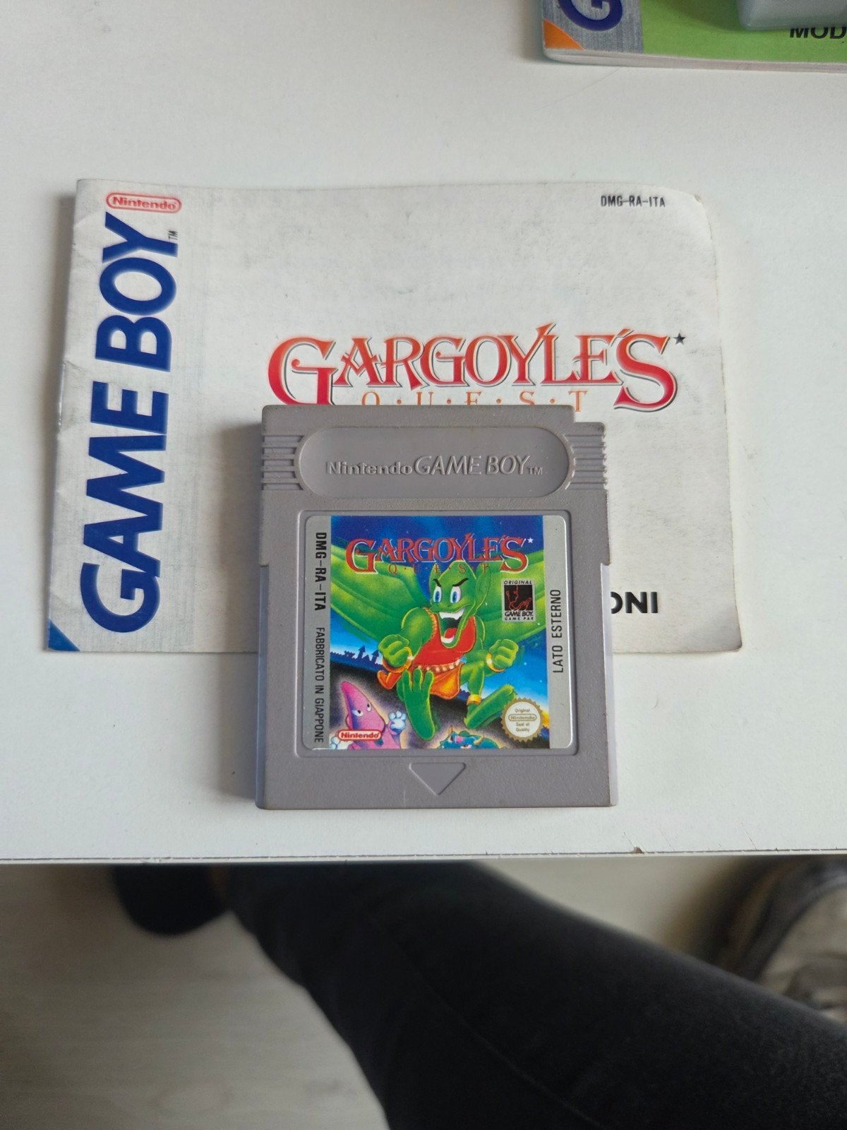 gameboy gargoyles, Avontuur en Actie, 1 speler, Ophalen of Verzenden, Zo goed als nieuw