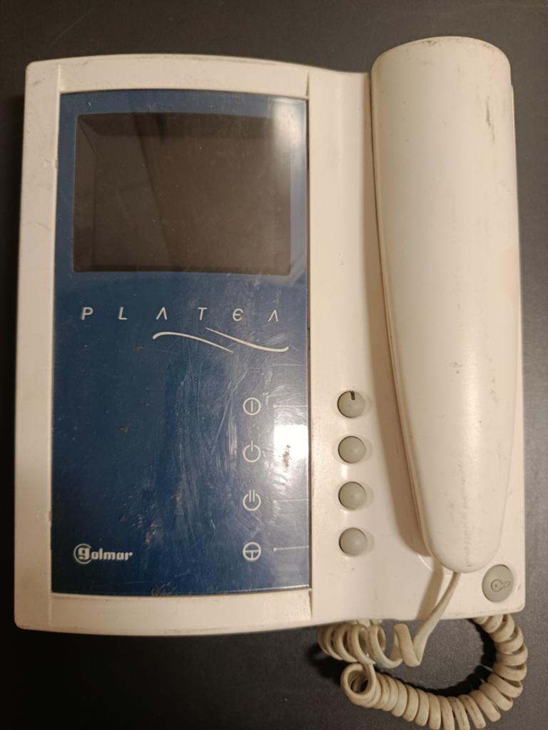Elmar Platea 90 Color video intercom, Ophalen of Verzenden, Gebruikt, Compleet systeem, Overige soorten