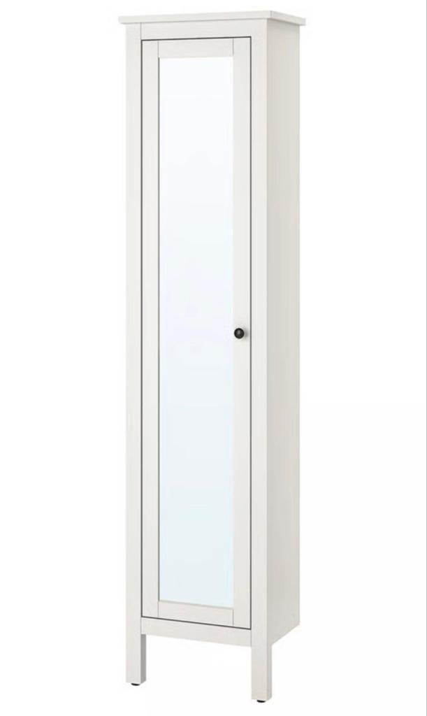 Ikea Hemnes spiegelkast badkamer 49x31x200., Ophalen, (Half)hoge kast, Minder dan 50 cm, Zo goed als nieuw