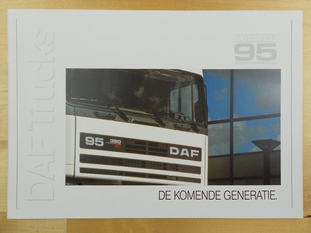 DAF 95 Brochure 1988, Boeken, Ophalen of Verzenden, Zo goed als nieuw, Overige merken, DAF