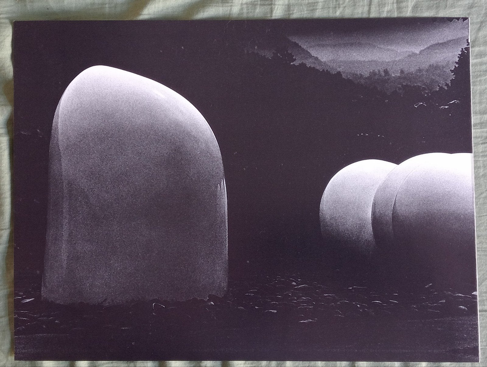 Aart Klein fotoprint Hakone Japan 1973, Ophalen of Verzenden, 1960 tot 1980, Gebruikt, Overige onderwerpen