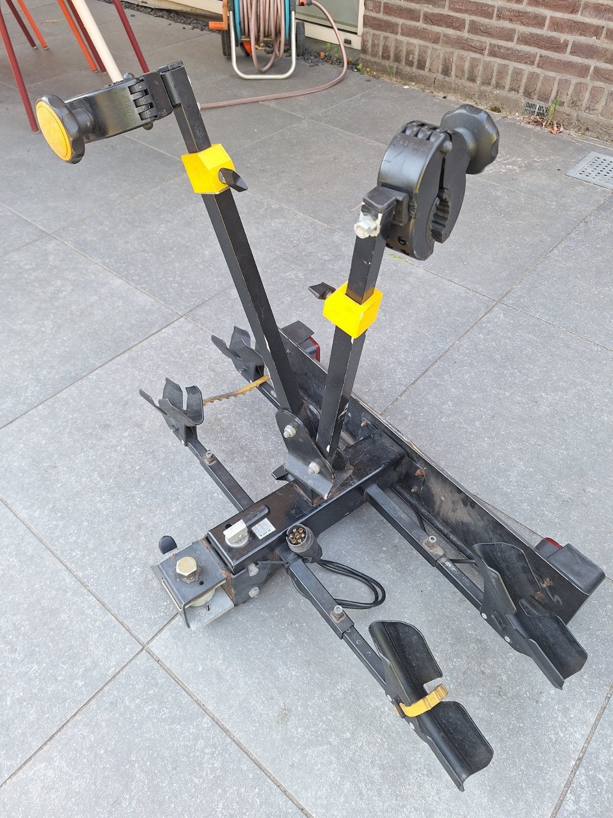 Spinder fietsendrager voor 2 fietsen, Ophalen, 2 fietsen, Gebruikt, Trekhaakdrager