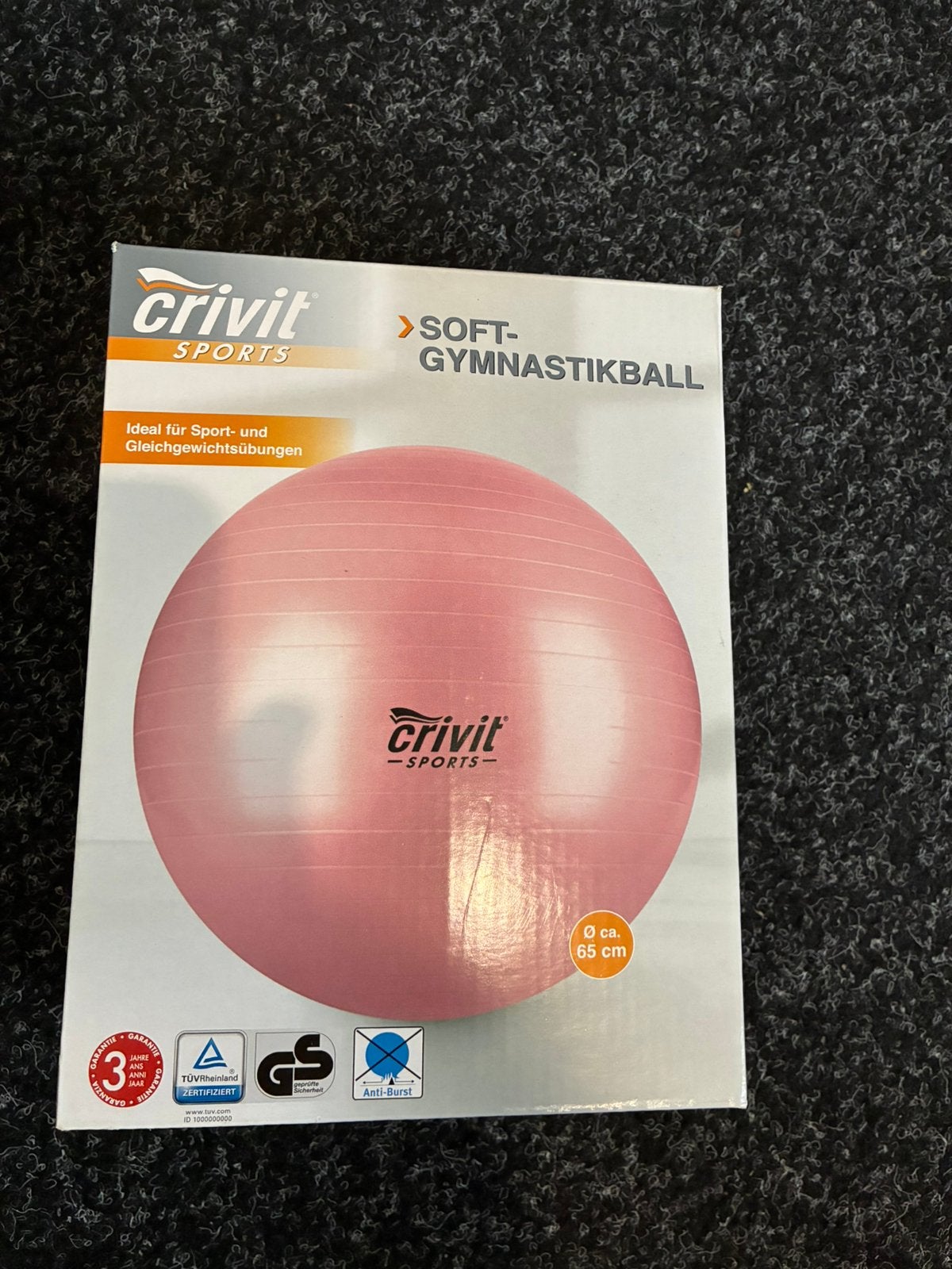 TE KOOP.  NIEUWE SKIPPY BAL !!  NOG IN DOOS, Ophalen of Verzenden, Nieuw, Fitnessbal