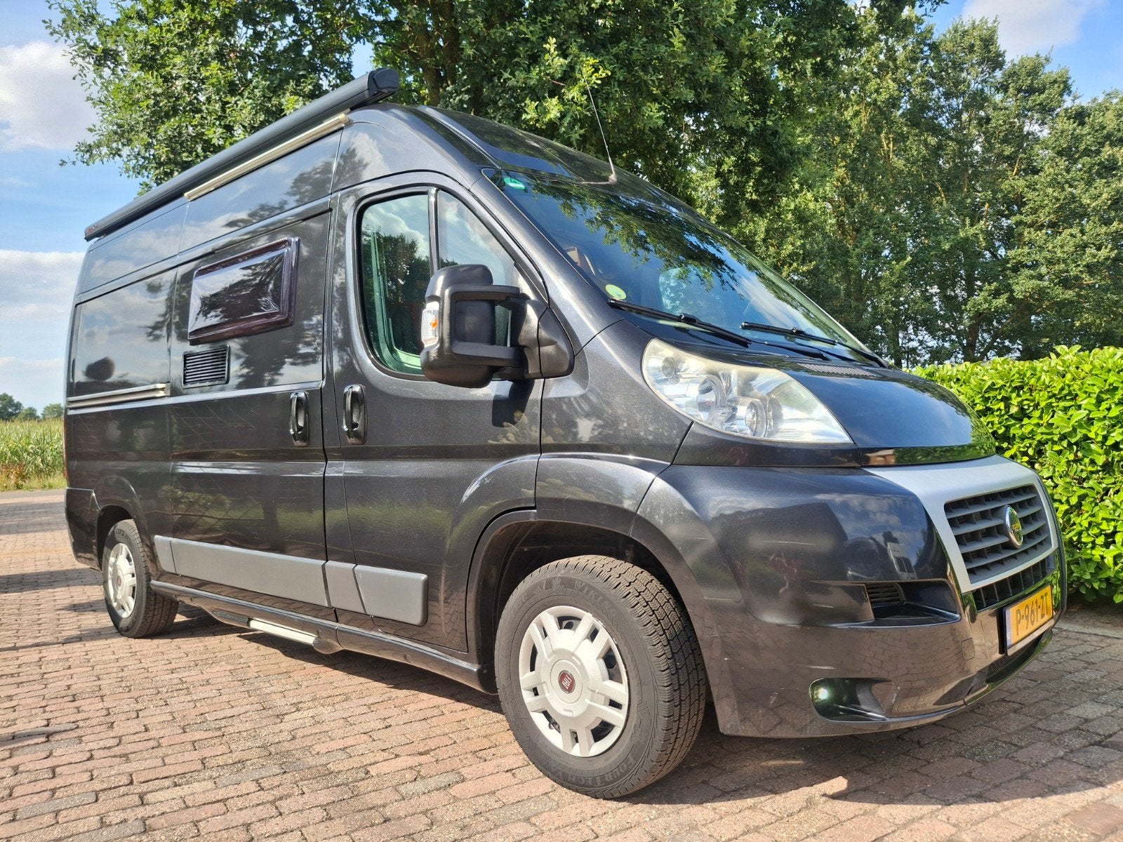 "KARMANN BUS BJ 2013 VASTBED 540CM 53000 KM", Caravans en Kamperen, Campers, Buscamper of Camperbus, Ringverwarming, Fiat, Bedrijf