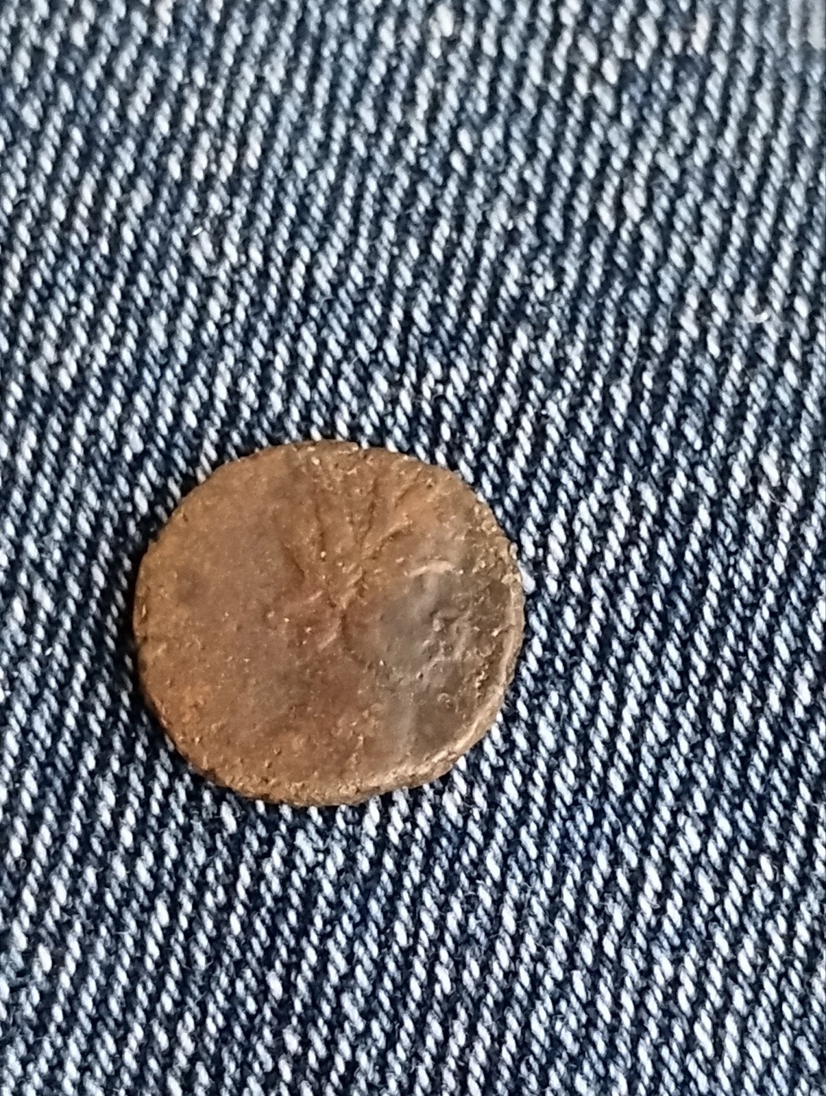 bodemvondst Romeins muntje, Ophalen of Verzenden, Overige landen