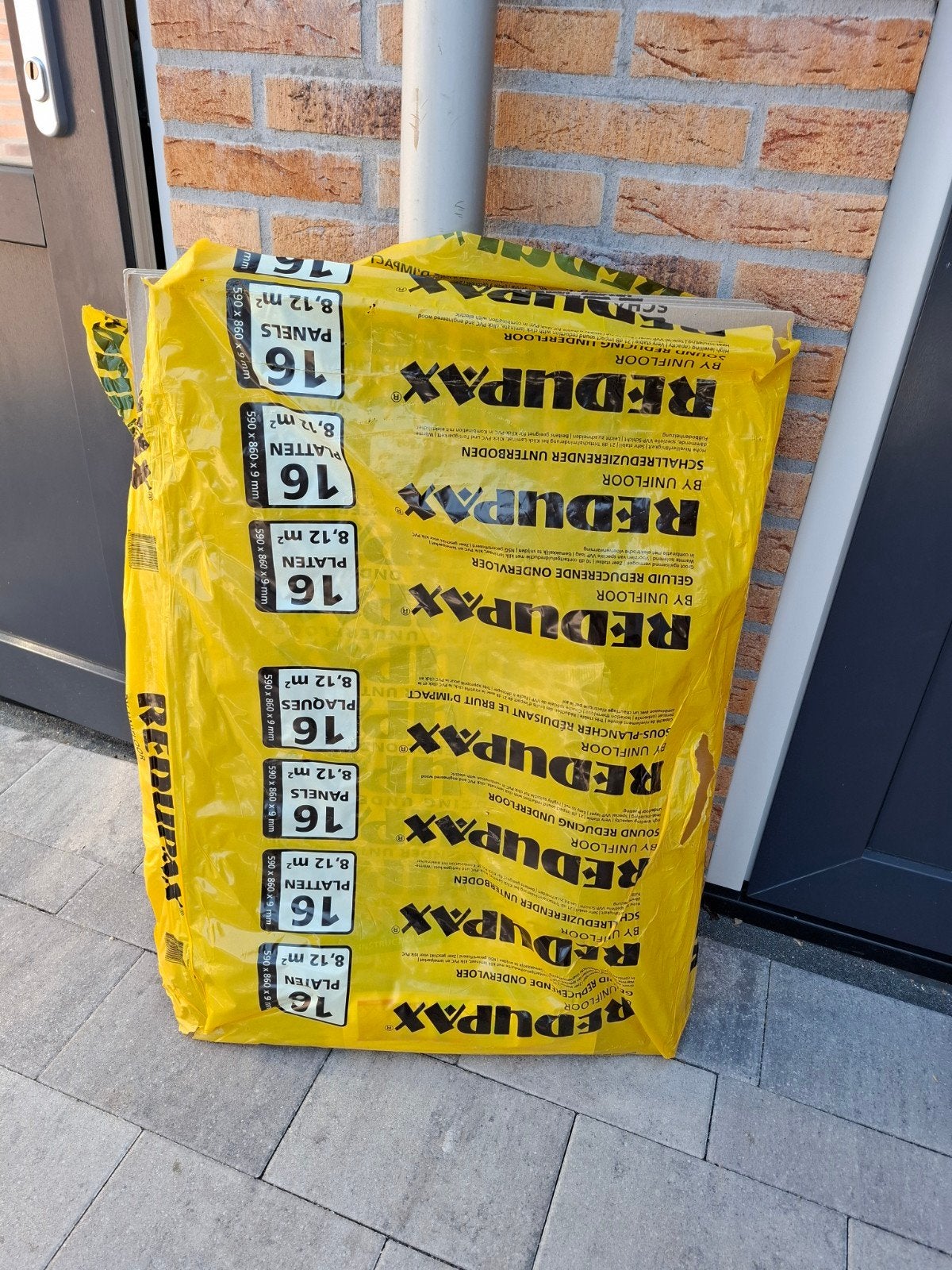 4 redupax ondervloerplaten, Ophalen, Overige materialen, 30 cm of meer, 50 tot 150 cm