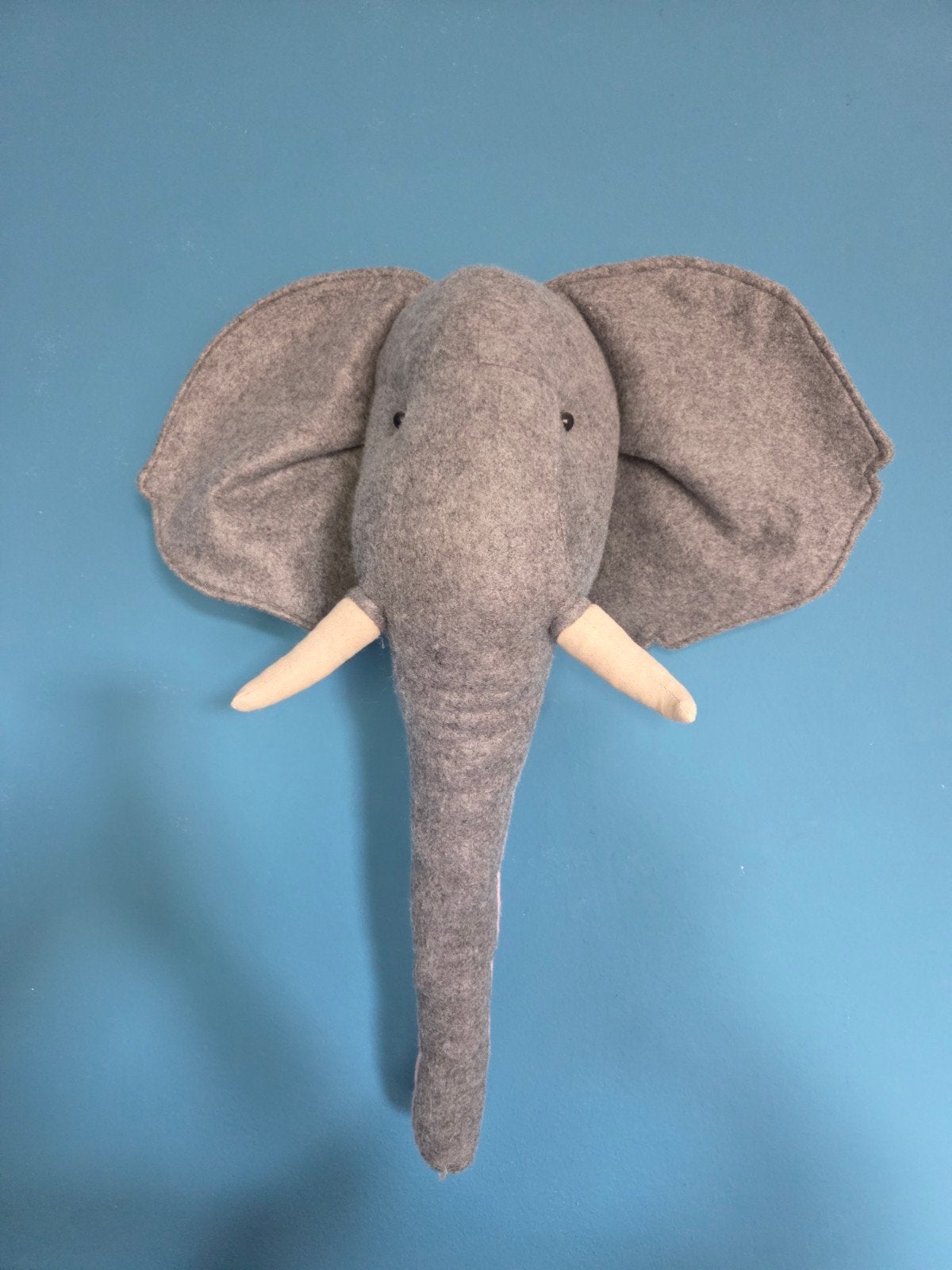 Childhome vilten dierenkop – olifant, Kinderen en Baby's, Kinderkamer | Inrichting en Decoratie, Ophalen, Zo goed als nieuw, Wanddecoratie
