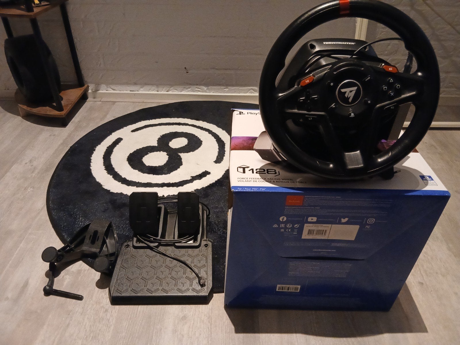 Thrustmasters t 128, Spelcomputers en Games, Spelcomputers | Sony PlayStation Portables | Accessoires, Ophalen, Zo goed als nieuw