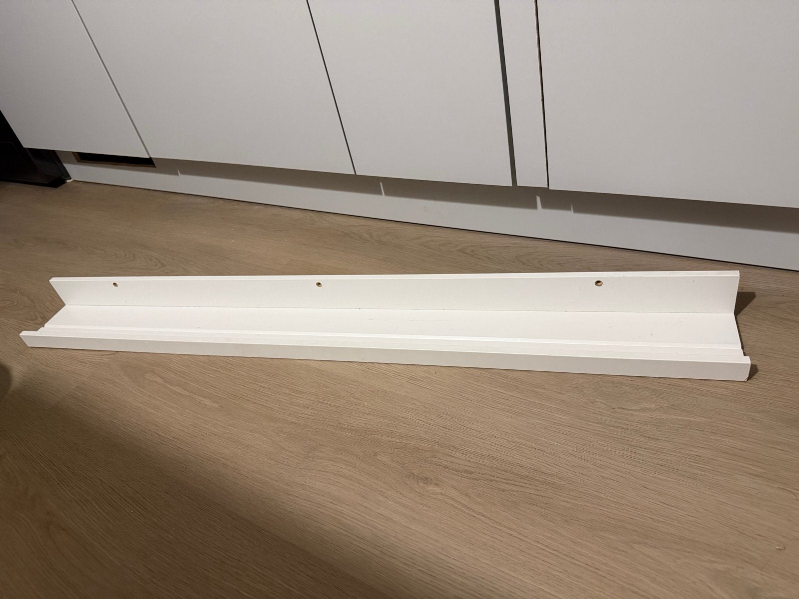 Witte IKEA wandplank, Ophalen, Gebruikt