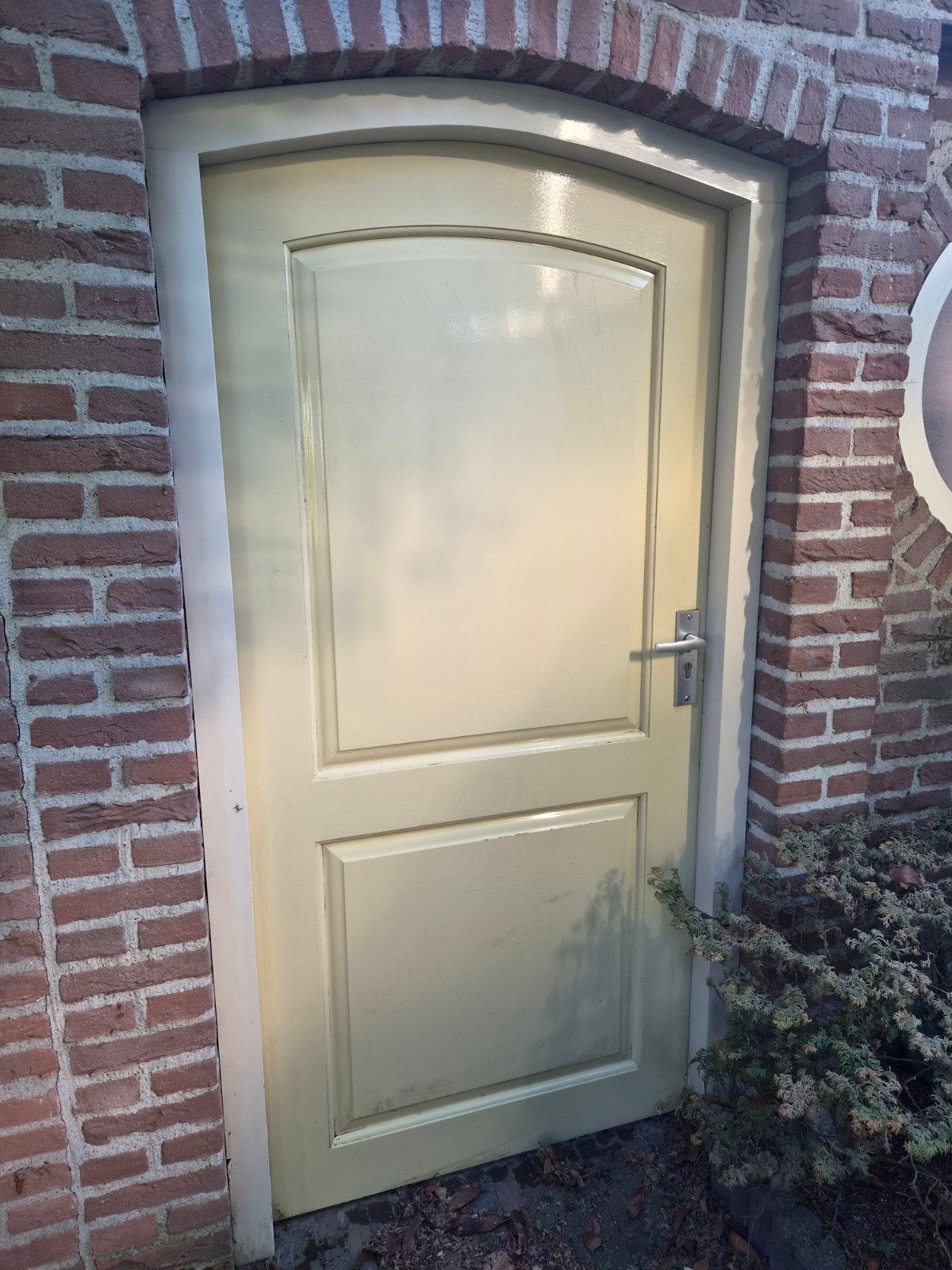 Poortdeur / Toogdeur - 193,6 cm hoog, 92 cm breed, Ophalen, Gebruikt, 80 tot 100 cm, Minder dan 200 cm
