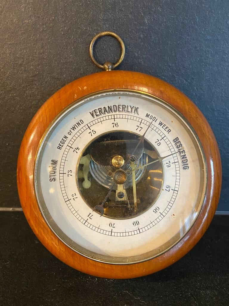 Vintage barometer jaren ‘60, Ophalen of Verzenden, Zo goed als nieuw