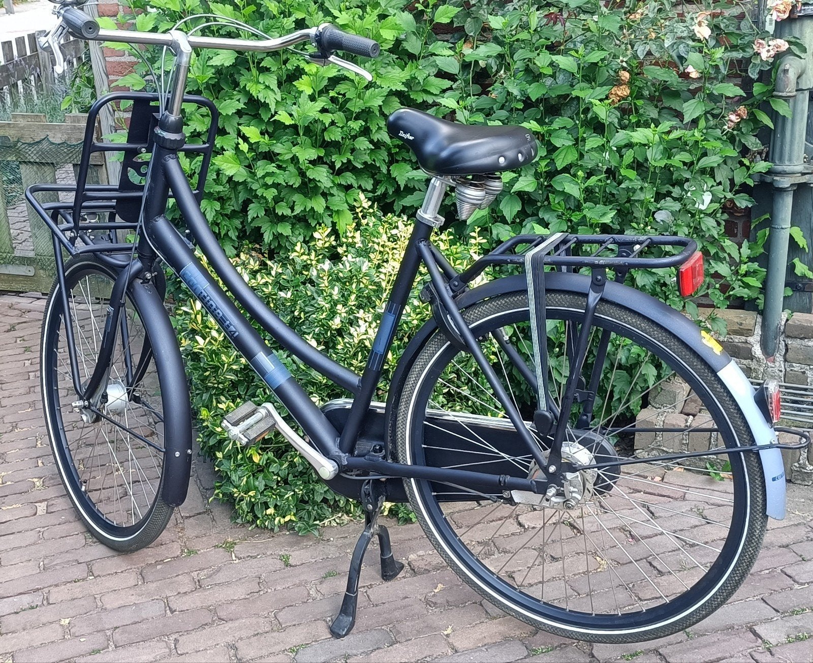 Cortina fiets uit 2018 met originele vilten tas, Ophalen of Verzenden, Gebruikt, Overige merken, Versnellingen