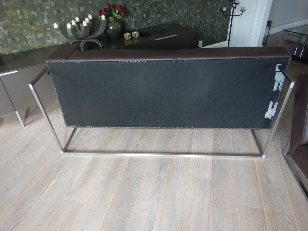 Foto 18 van Prachtige Leolux Entrada hoekbank met hocker – Wapiti leer
