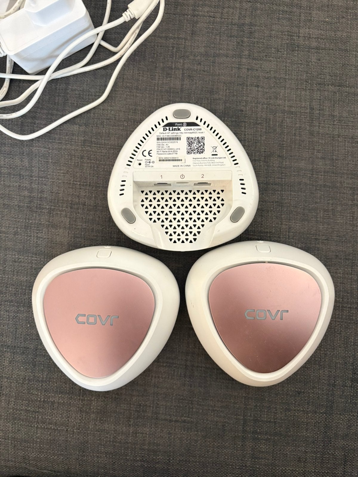 D-Link COVR-C1200 Mesh WIFI netwerk, Ophalen of Verzenden, Zo goed als nieuw, Router