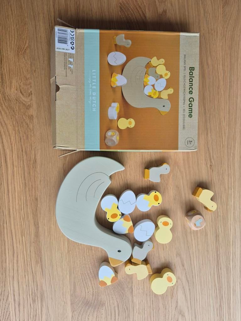Little Dutch Balance Game Gans met Kuikens, Kinderen en Baby's, Ophalen, Zo goed als nieuw, Jongen of Meisje