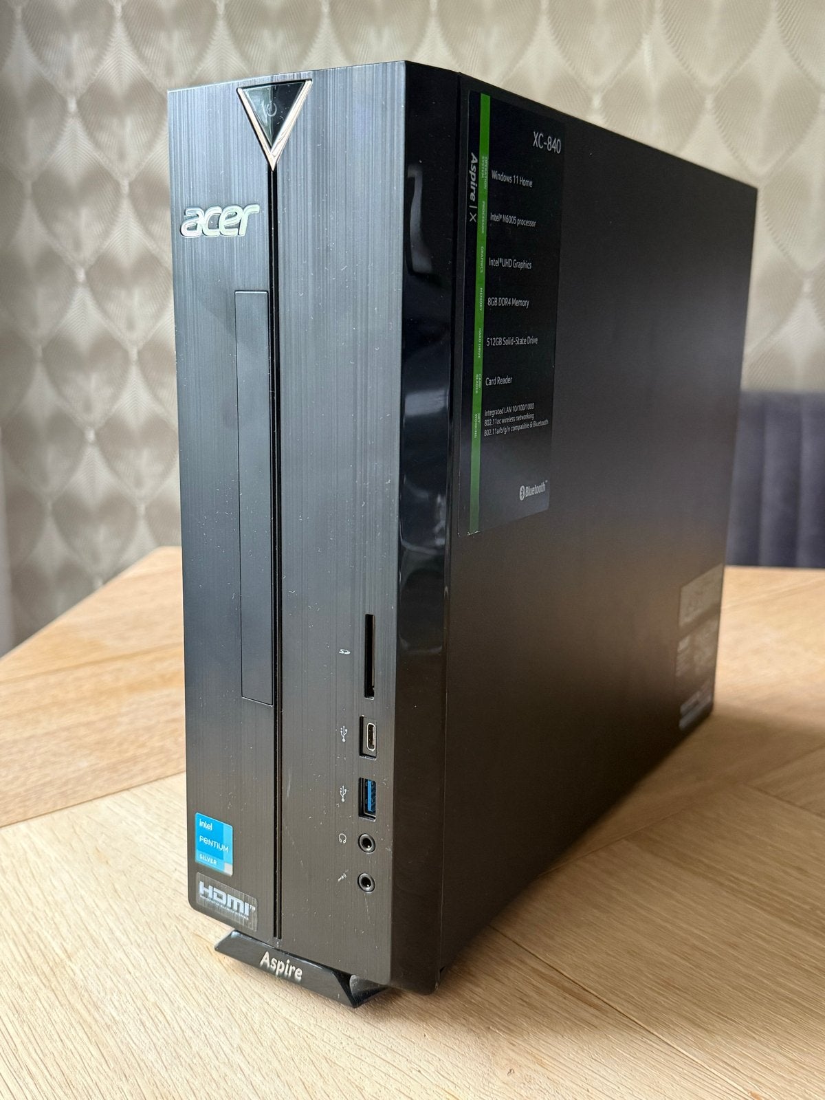 Acer Aspire XC-840 Desktop PC, 12GB RAM, 512GB M2 SSD (m2452128212 ...