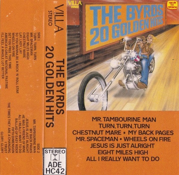 The Byrds- 20 Golden Hits MC, Gebruikt, 1 bandje, Ophalen of Verzenden, Origineel