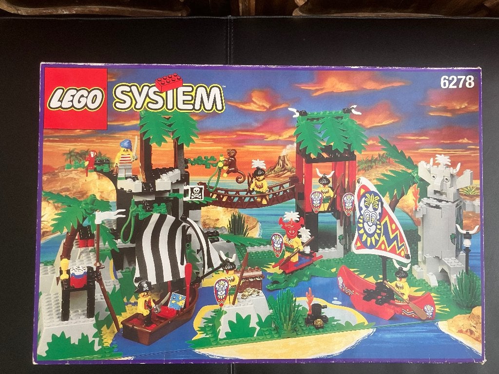 LEGO 6278 Enchanted Island, Ophalen, Lego, Pirates, Zo goed als nieuw