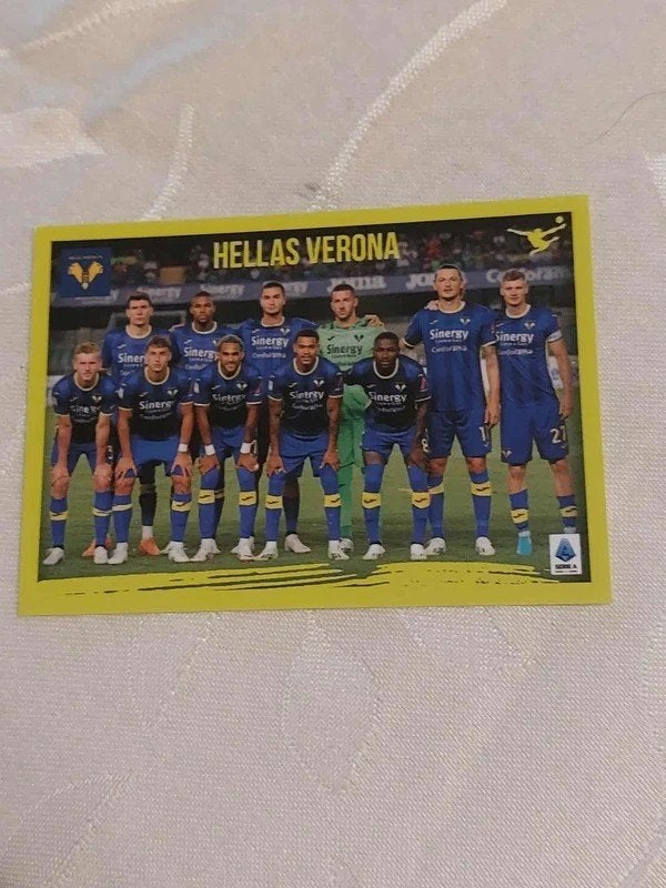 Panini / Sticker / Hellas Verona / 2023-2024, Verzenden, Nieuw, Buitenlandse clubs, Poster, Plaatje of Sticker