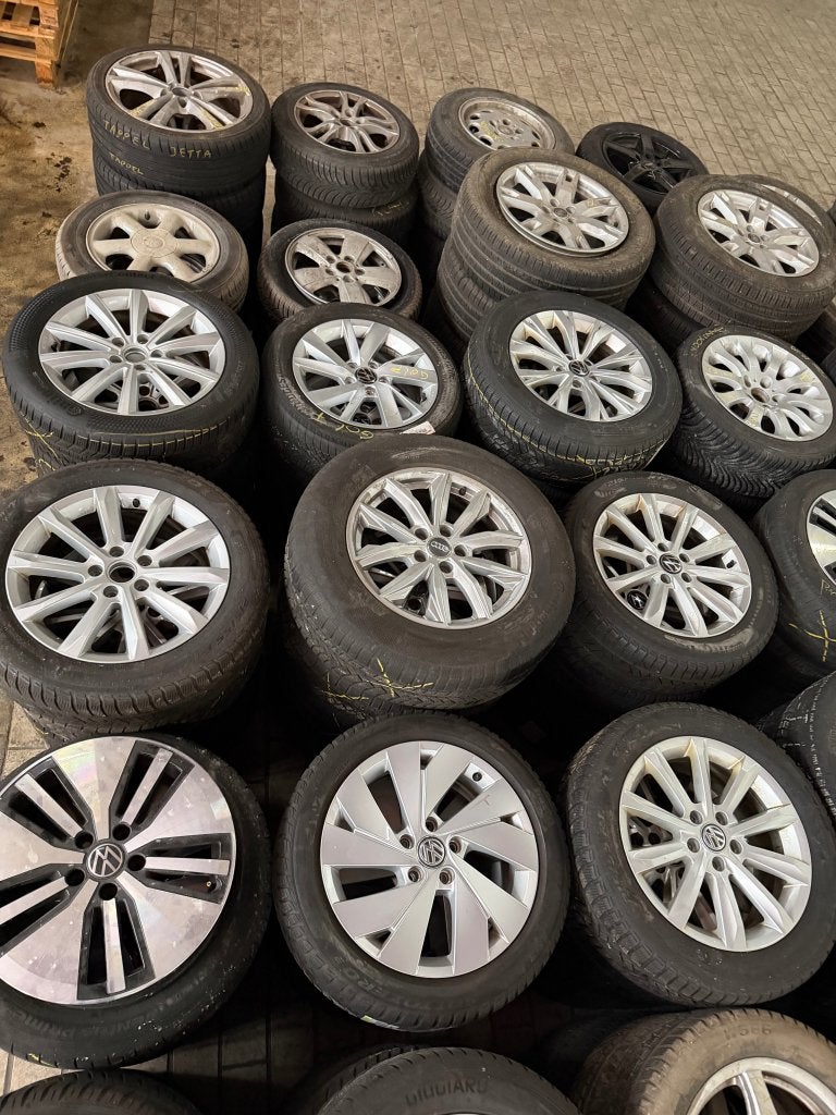 220 sets originele Volkswagen Audi velgen partij 5x112 5x100, Auto-onderdelen, Banden en Velgen, 18 inch, Gebruikt, Banden en Velgen
